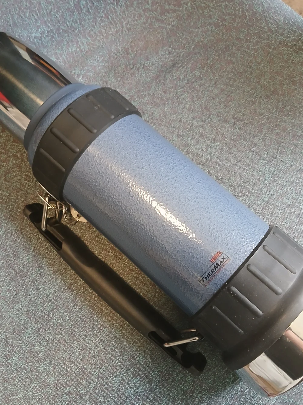 Thermos Work Bottle Never Used Insulated With Cup Travel Canister